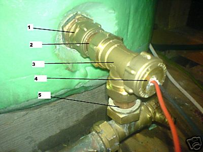 12 Volt 200 Watt Immersion Heater for Wind Turbine Systems