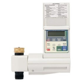 Digital garden hose watering timer and valve