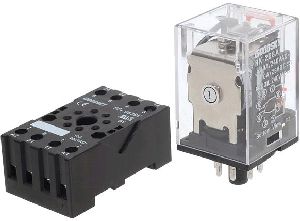 10 Amp rated 220-240VAC coil DPDT relay