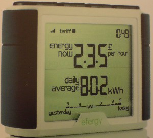 efergy elite wireless electricity monitor