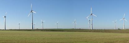 Enercon E-126 7.5MW wind turbines installed in Belgium