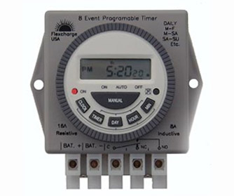 Digital 12 Volt Programmable Timer Switch