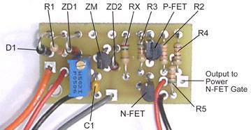 Ghurd dump shunt controller regulator