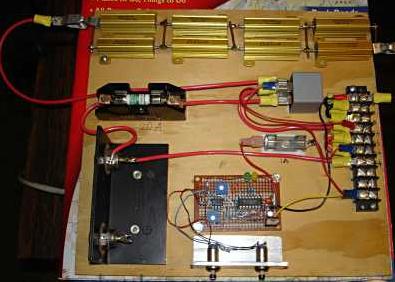 Home made wind turbine electronic controller