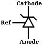 TL431 Schematic - how it is shown in circuit diagrams