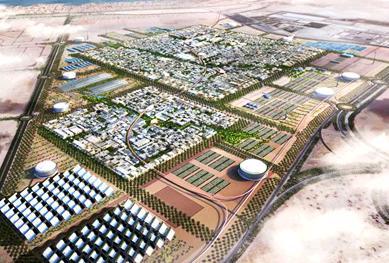 Masdar City - Abu Dhabi - World's first zero carbon zero waste city