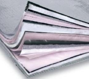 Multi layer foil insulation for solar water heating panel