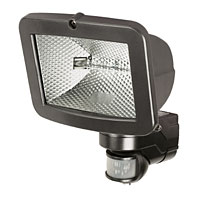 PIR sensor with integrated spotlight