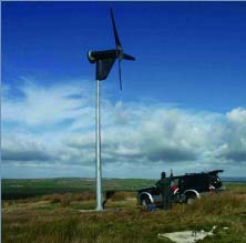 Proven 6kW Wind Turbine Generator Installed in Scotland