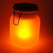 Solar powered sun jar