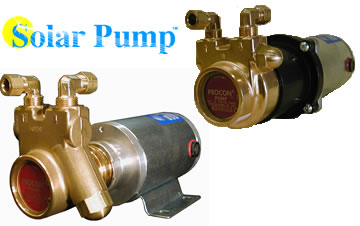12V closed loop low flow solar pumps for solar water heating systems.