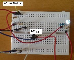 Testing an LM431 Voltage Monitor