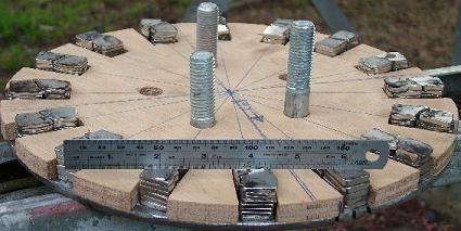 Wind turbine rotor with hard drive magnets