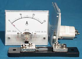 0-30A Ammeter with Shunt resistor