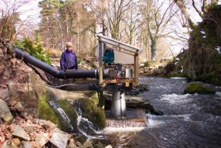 3kW micro hydro turbine