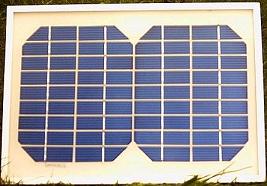 5 Watt 12V solar panel