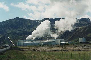 Nesjavellir Geothermal Power Plant in Iceland