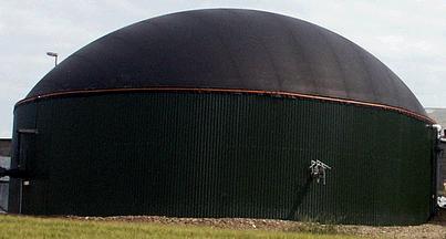Biogas fermenter