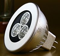 Cree 3x1W MR16 Low Voltage LED spotlight bulb