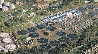 Biogas (methane) will be produced from wastewater sludge at Davyhulme wastewater processing (sewage) plant