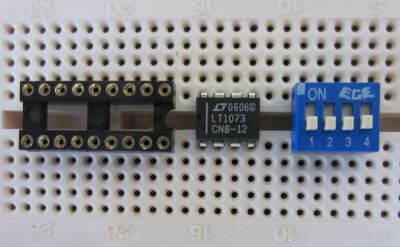 Fitting ICs and other components on to a breadboard