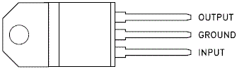 L7812 12V fixed voltage regulator