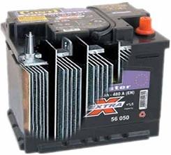 Lead plates in a lead acid battery - battery desulfation