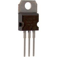 LM317T Voltage Regulator Chip used to regulate Voltage.