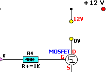 LM741 light/dark sensor circuit with MOSFET