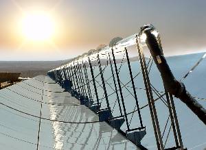 Solar Collector at Nevada Solar One