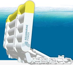 Oyster wave power converter - Aquamarine Power