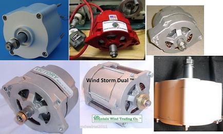 Permanent magnet generators and alternators suitable for use with wind turbines and waterwheels etc