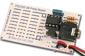 PICAXE-08 Proto Board