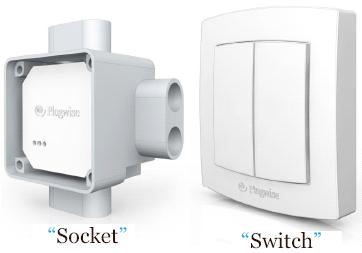 Plugwise socket and switch - new products for Q4 2008