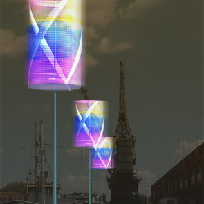 Quietrevolution 6kW vertical axis wind turbines