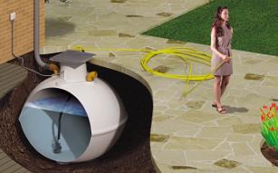 Raintrap - Garden watering system - Rainwater harvesting.