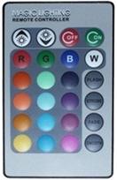 Remote control for colour change LED spotlight