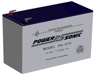 7Ah 12 Volt Sealed Lead Acid Battery (SLA)