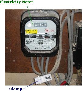 See & Save clamp on electricity meter cable