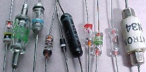 A selection of diodes including some vintage germanium diodes