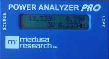 Power Analyzer PRO display