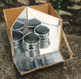 Reflective Open-Box Solar Cooker