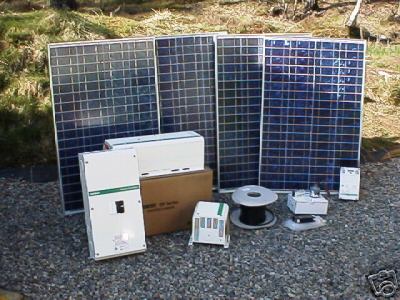 Solar power system on sale at eBay