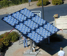 2.25kW concentrator photovoltaic system