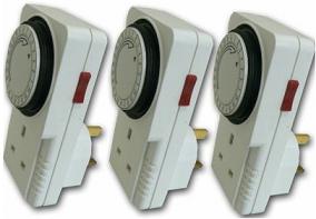 Timers for use with surplus solar immersion controller and other appliances