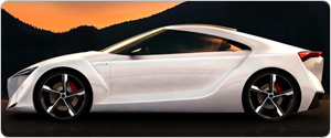 Toyota FT-HS Hybrid Sports Concept Car