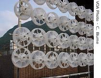 Micro-wind turbine gear wheels
