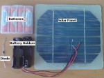 Basic 4 AA Solar Battery Charger Plans