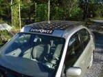PV Solar Prius Car