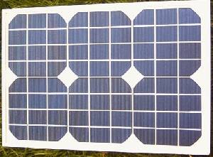 12 VOLT 15 WATT SOLAR PANEL. Waterproof 12 Volt 15 Watt monocrystalline solar panel with aluminimum frame with 5 metre long fitted leads